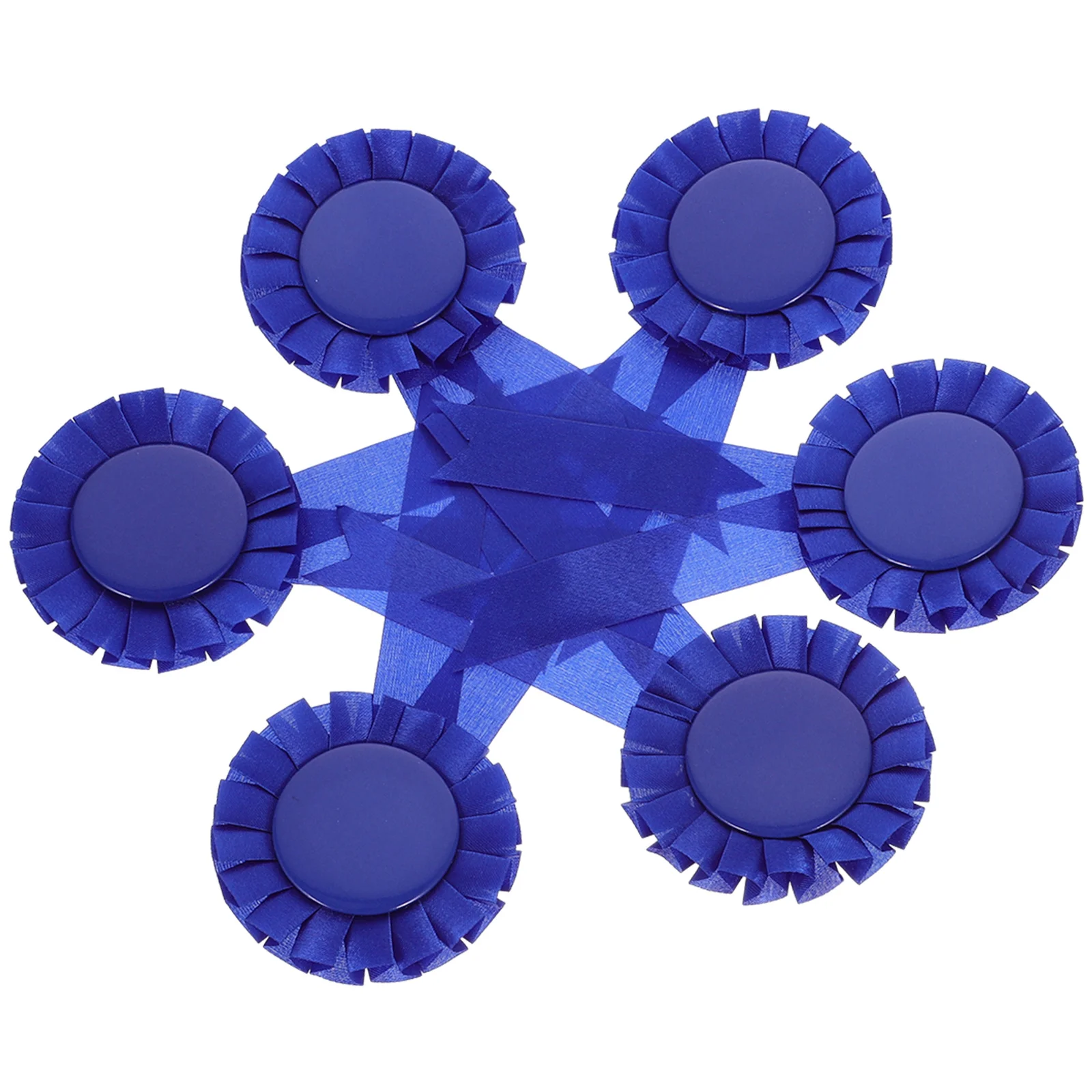 

20pcs Blank Badge With Pin Diy Ribbon Award Brooches For Craft Office Coffee Shop Handcraft Badge Decorative Pin