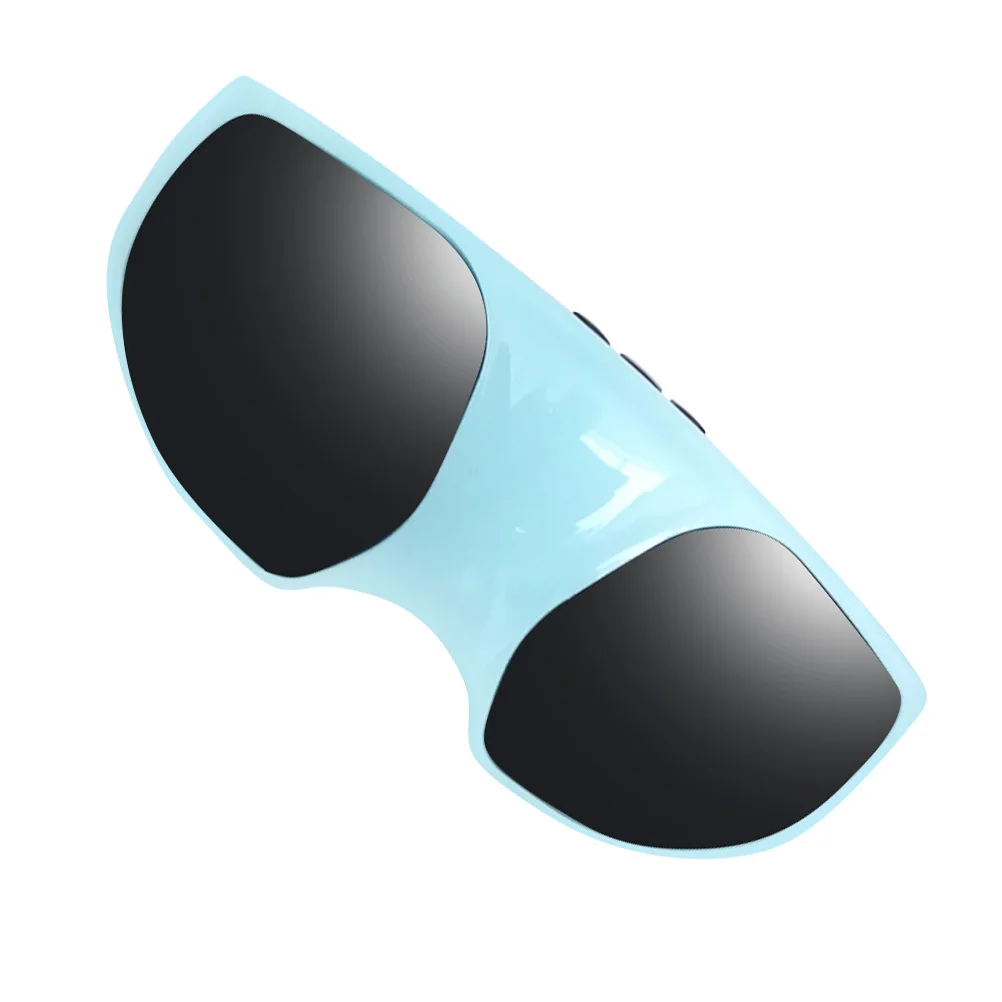 مدلك العين الأزرق القابل للتعديل الاهتزاز جهاز العناية بالعين العلاج تدليك نظارات لتخفيف التعب الصحة