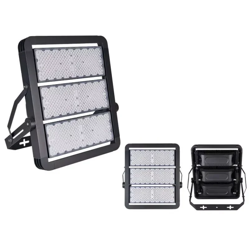 1000W LED Stadium Light IP65 Waterproof SMD Aluminum High Mast Floodlight with Remote Control for Football Tennis Court