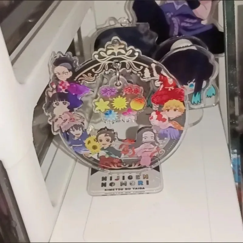 Demon Slayer Acrylic Stand Figure Agatsuma Zenitsu Kamado Tanjirou Anime Peripheral Cartoon All The Protagonist Members Ornament view 3