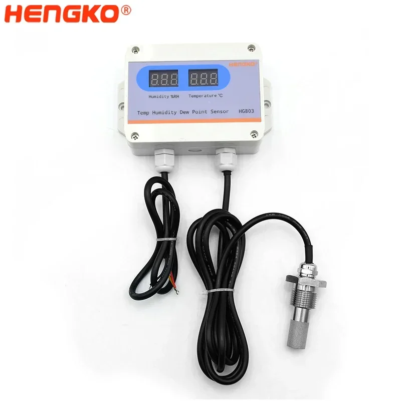 HG803 thread probe - 40 to 120 degrees celsius 4-20mA 0-5V 0-10V rs485 humidity temperature transmitter