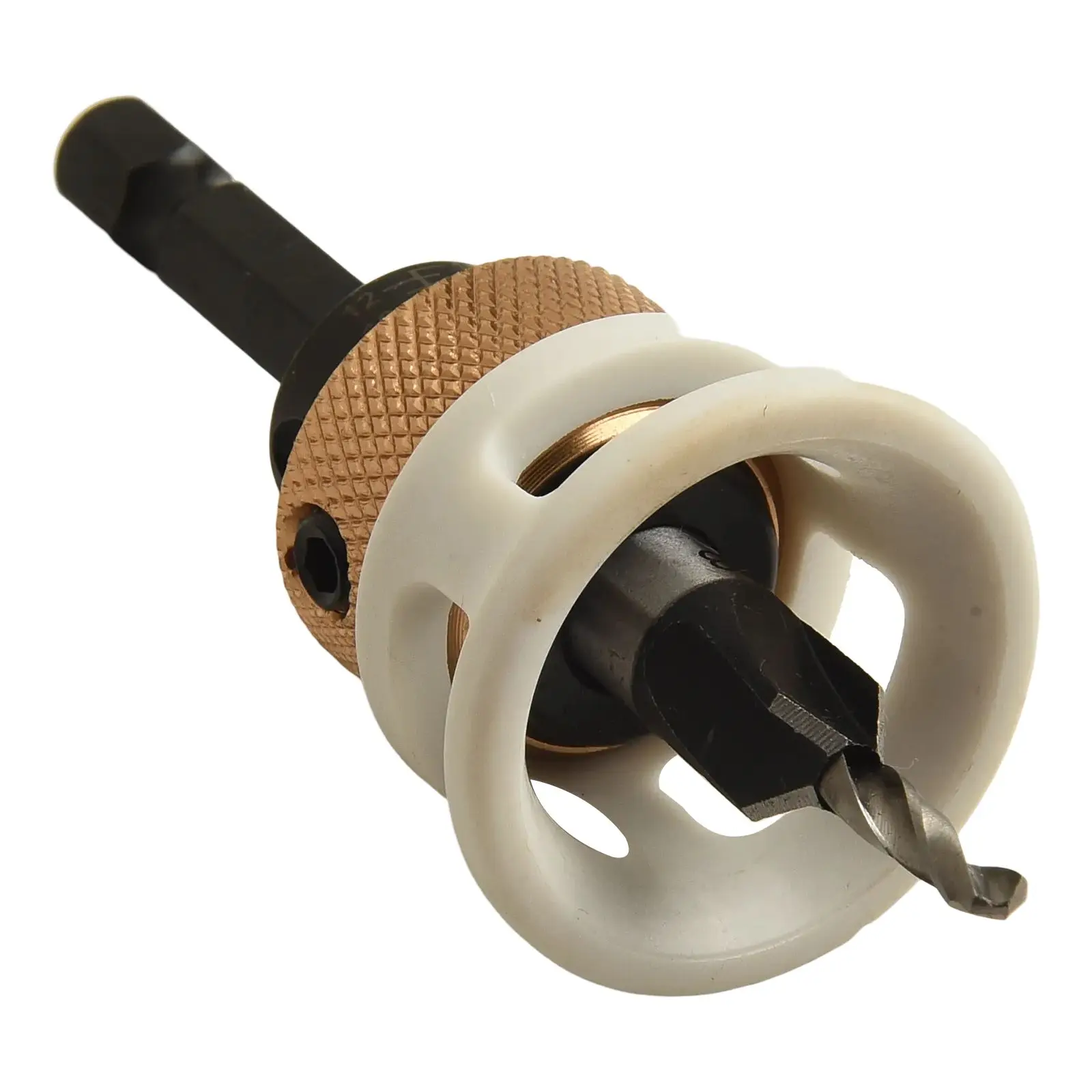 Easy To Use Countersink Bits Smooth Drilling Tools Hexagonal Shank Carbide Drill Bits Wear Resistant Consistent Depth