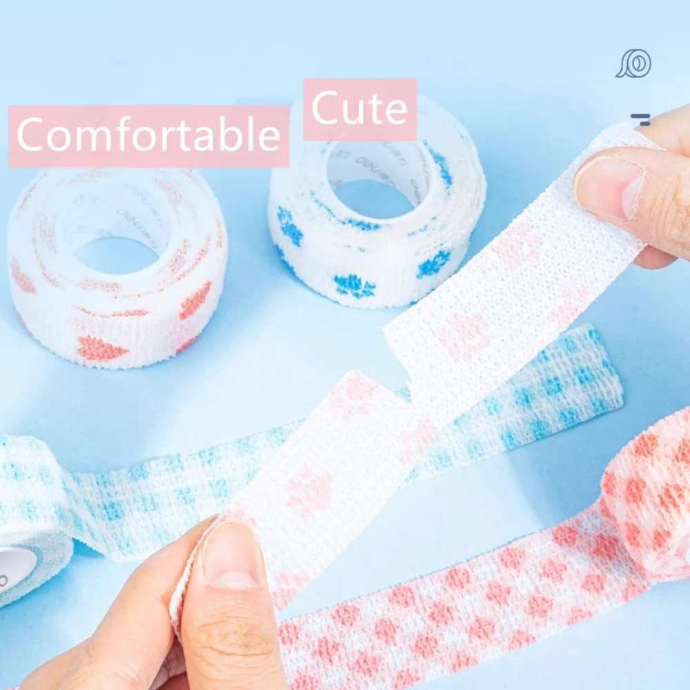 Cute Finger Bandage Student Combination Writing Finger Anti-Wear Hand Tape Cartoon Anti-Wear Anti-Cocoon Self-Adhesive Finger Gu