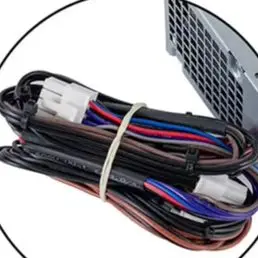 TPX56 Compatible 500W Power Supply Overvoltage Protection Short Circuit Protection Overtemperature Protection Silver