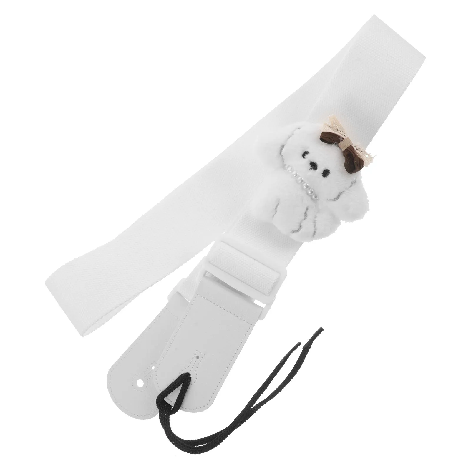 3D Dog Guitar Strap Adjustable Shoulder Replacement Belt Soft Animal Guitar Accessory for Acoustic Electric Bass Ukulele - view 3