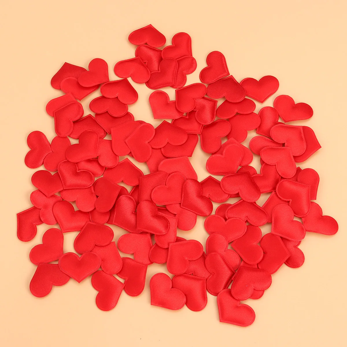 

100Pcs Heart Shape Sponge Petals Red Romantic Wedding Engagement Party Table Confetti Decoration Peach Heart Flower