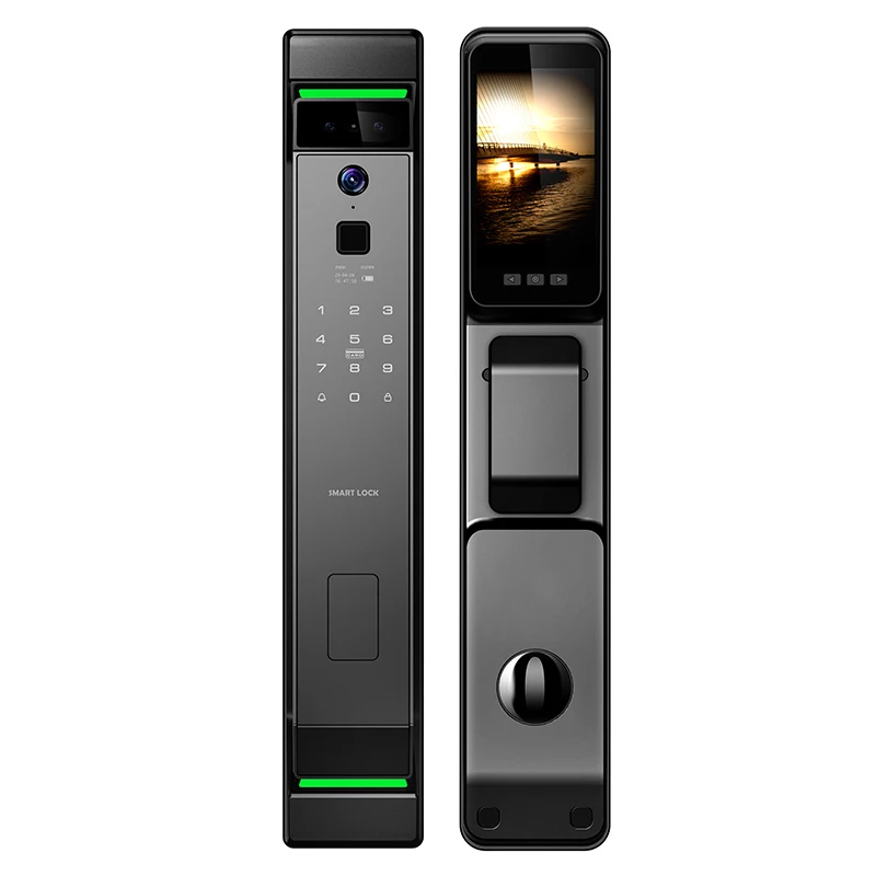 CHAFON WiFi Digital Keyless Smart Door Keyless Entry Face Recognition for Metal Door Multiple Security Cloud Storage