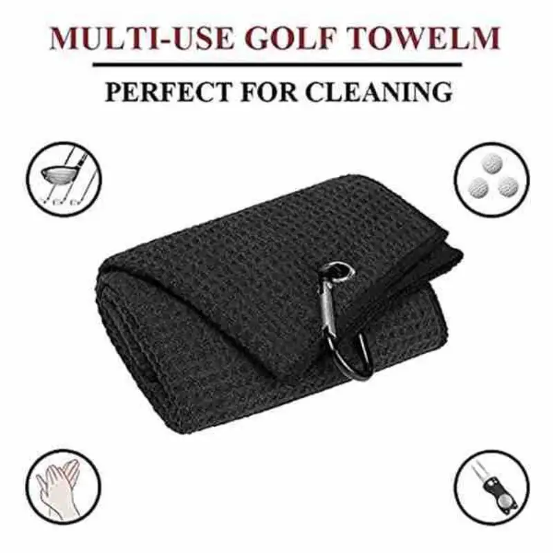 Golfbürsten- und Handtuch-Reinigungsset, doppelseitige Bürste zur Reinigung von Rillen, langlebiges Golfzubehör für die tägliche Pflege des Golfplatzes. – Detail 8