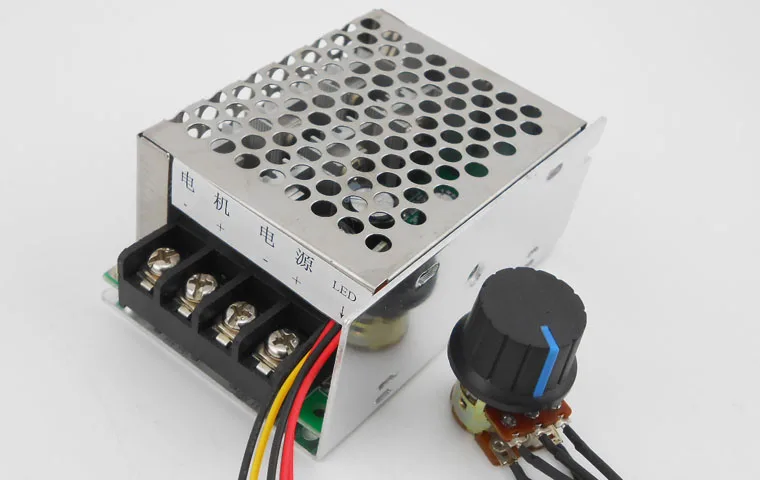 Two-wire brushed motor governor 12V24V36V48V high power 40A