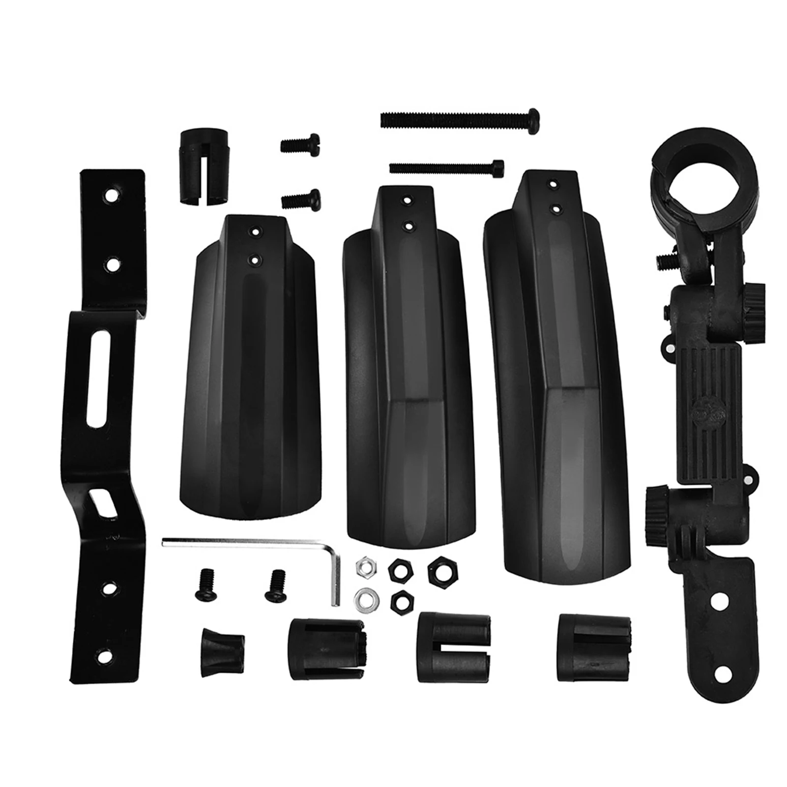 

Bicycle Front Back Rear Tire Mud Guard Kit Quick Release Bike Mudguard for Outdoor Cycling