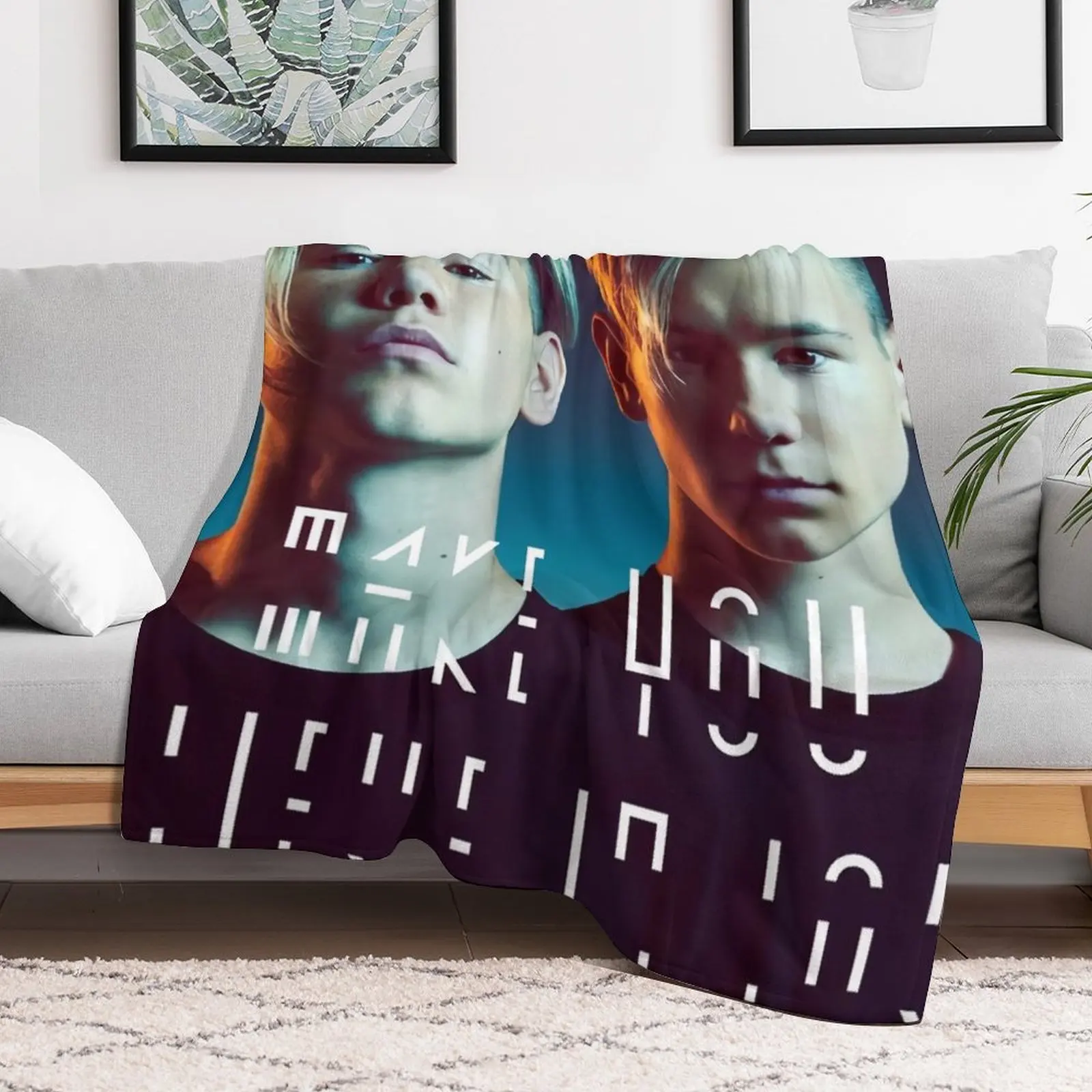 

Belivee MM Throw Blanket Plaid on the sofa Extra Large Throw Kid'S Blankets