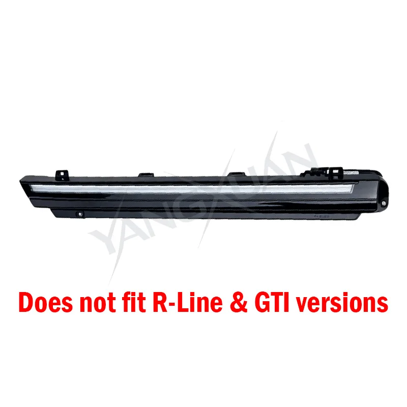 Front Bumper Grille Center Light For Volkswagen VW Golf 8 MK8 5HG941653 5HG941654 Car Front Central Grille Lamp
