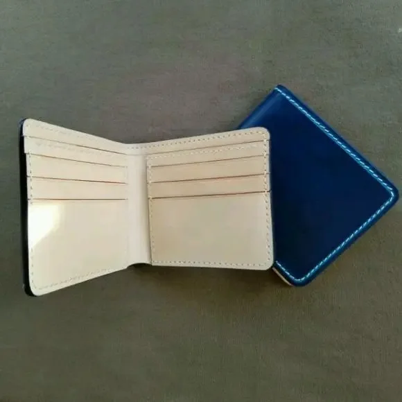 Classical folded wallet leather craft cutting dies knife mold cutter