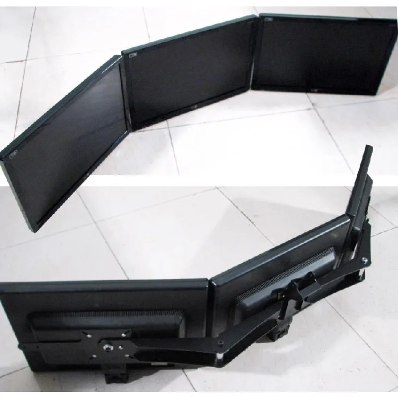 Three-Screen Bracket Four-Screen Five-Screen Bracket Flying Top Plate Bracket Stocks More than Screen Holder