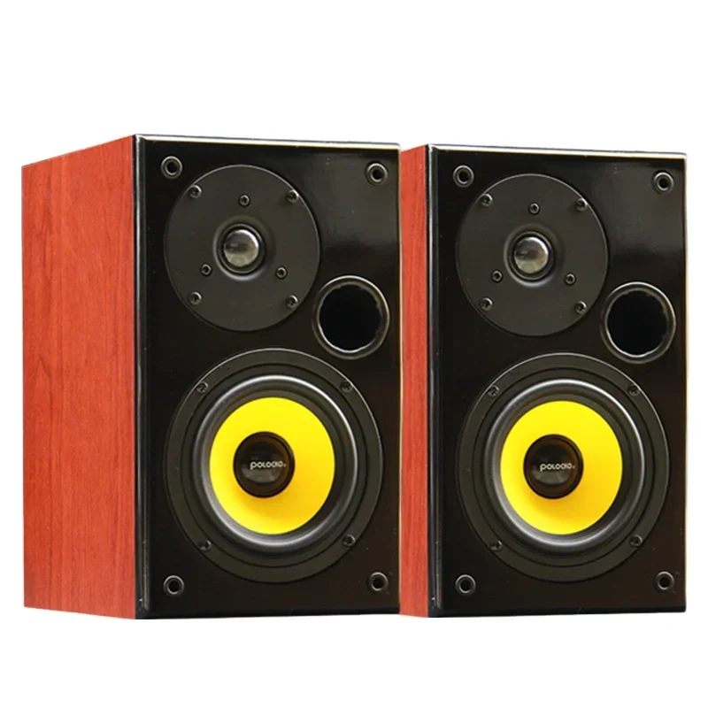 200W 5 Inch LoudSpeaker Hifi Home Audio Blueteeth Amplifier Bookshelf Speaker Fever Home Theater System Sound Speaker