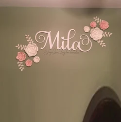 Personalized Wooden Signs for Table Decor, Custom Name Sign, Wooden Letters, Baby Name, Nursery Decor