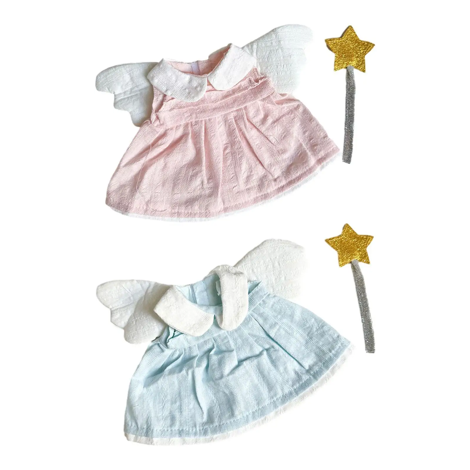 

20cm Plush Doll Dress Decoration DIY Accessories Fashion Photo Props Outifit