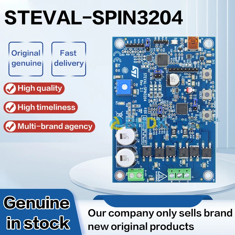 FOR ST STEVAL-SPIN3204 Board STSPIN32F0B BLDC 6 Step Brushless Motor Driver Evaluation Board