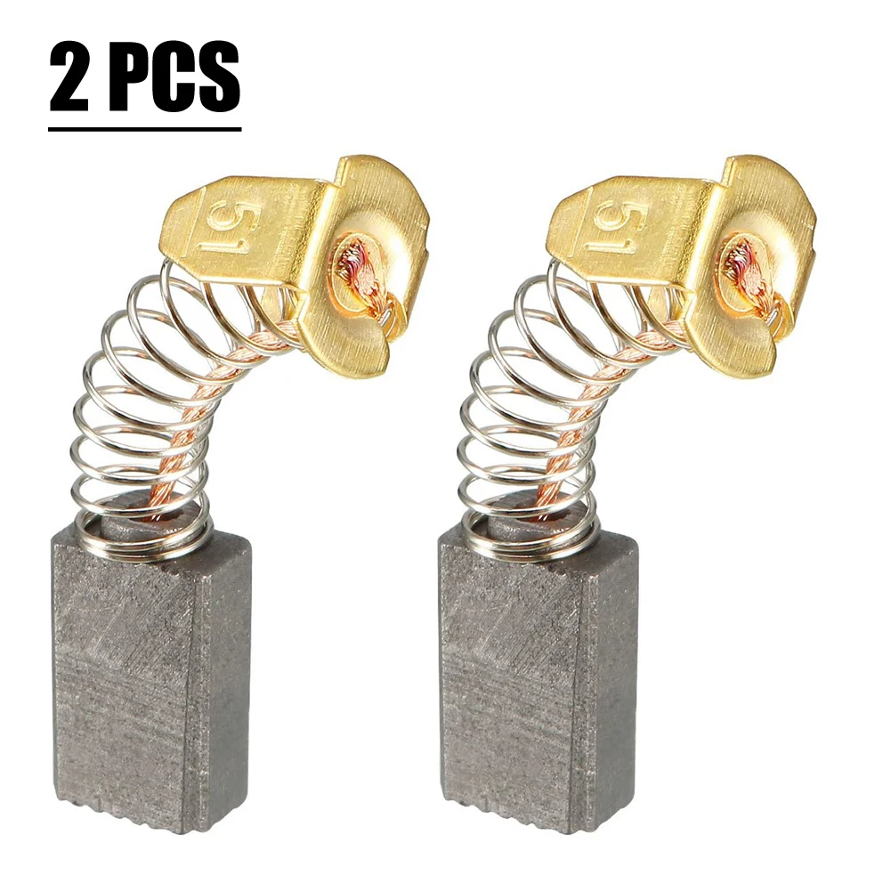 

2 шт., угольные щетки для угловой шлифовальной машины, 15x8x5 мм