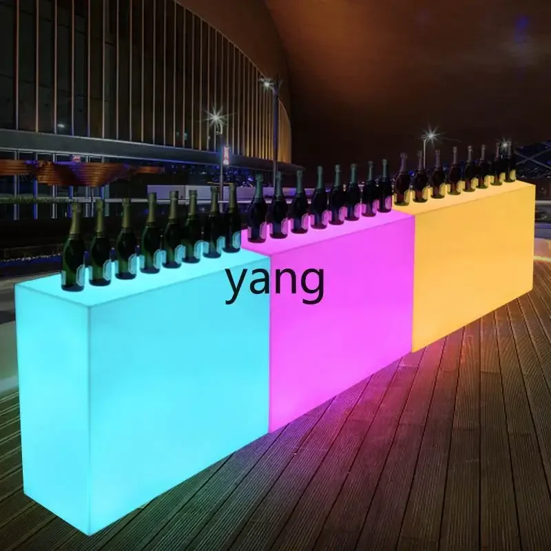 LTT luminous bar table DJ DJing table Outdoor reception speech Welcome reception nightclub Bar