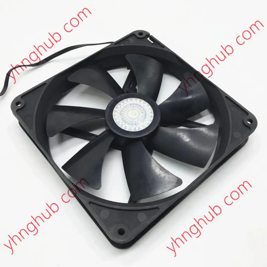 Cooler Master A14025-12CB-3BN-F1 DC 12V 0.18A 140x140x25mm 3-Wire Server Cooling Fan