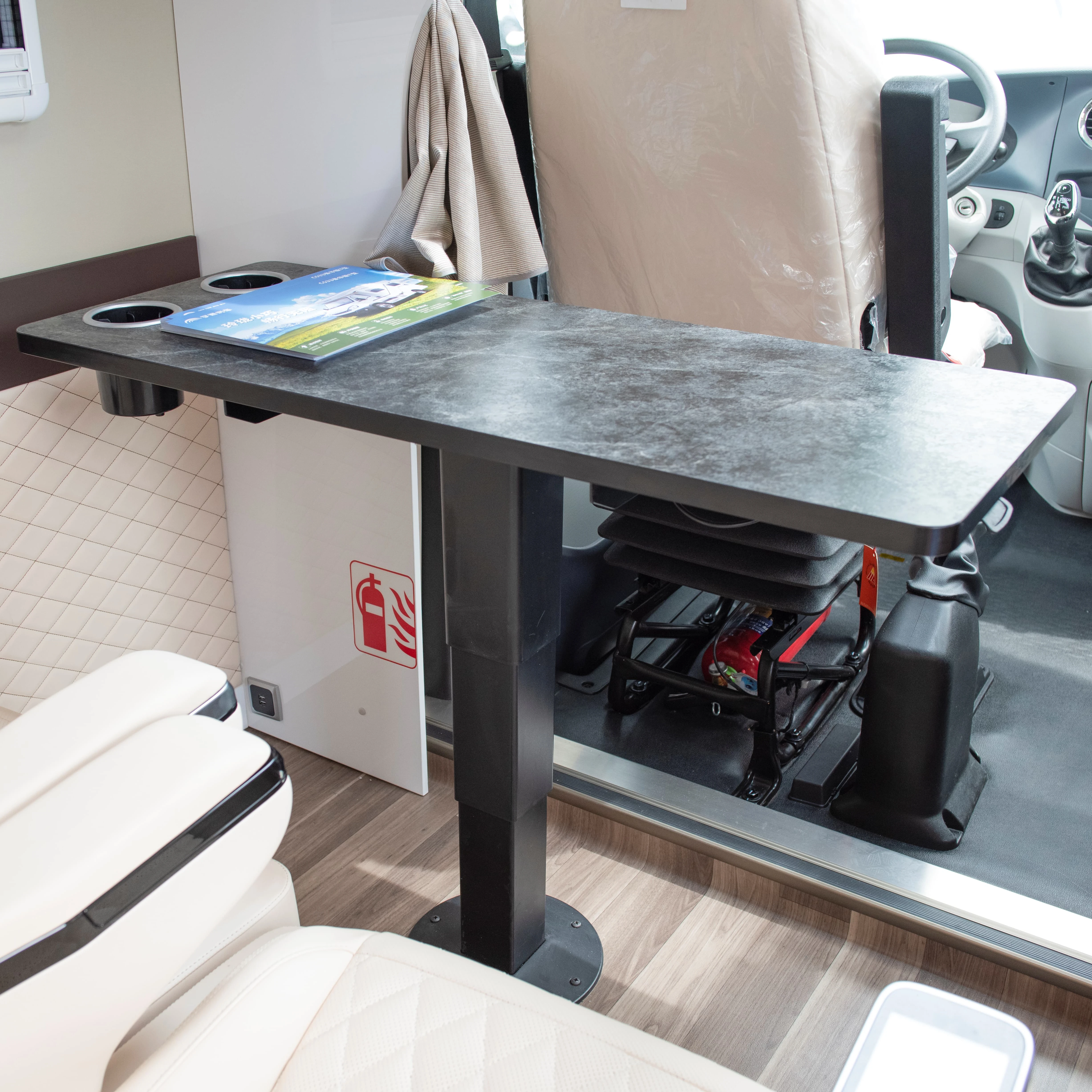 Hot Selling Height Adjustable Lift Table Legs Suitable for RV, caravan Easy to Install RV Accessories