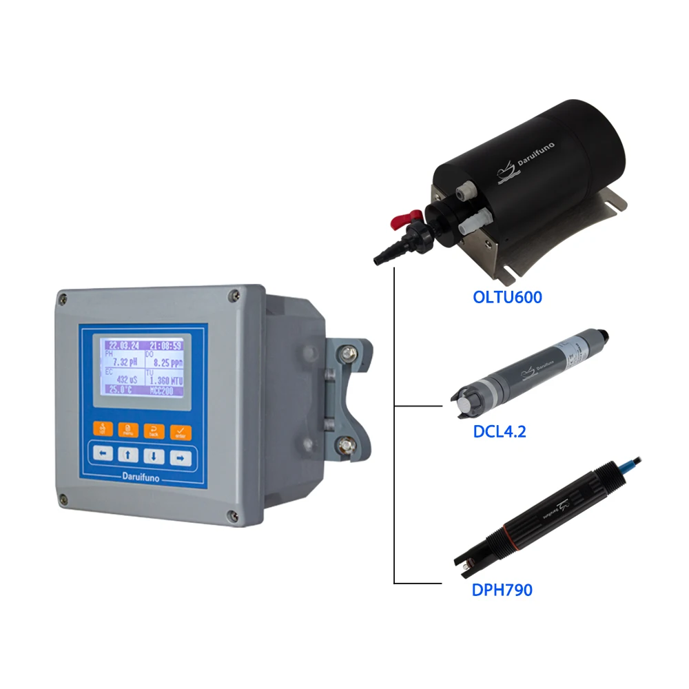 High Quality Best-selling Products New Arrival Online Multiparameter Water Quality Meter Analyzer for Aquaculture