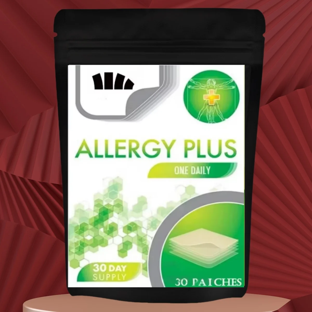 30-patches Allergy Plus transdermale patches