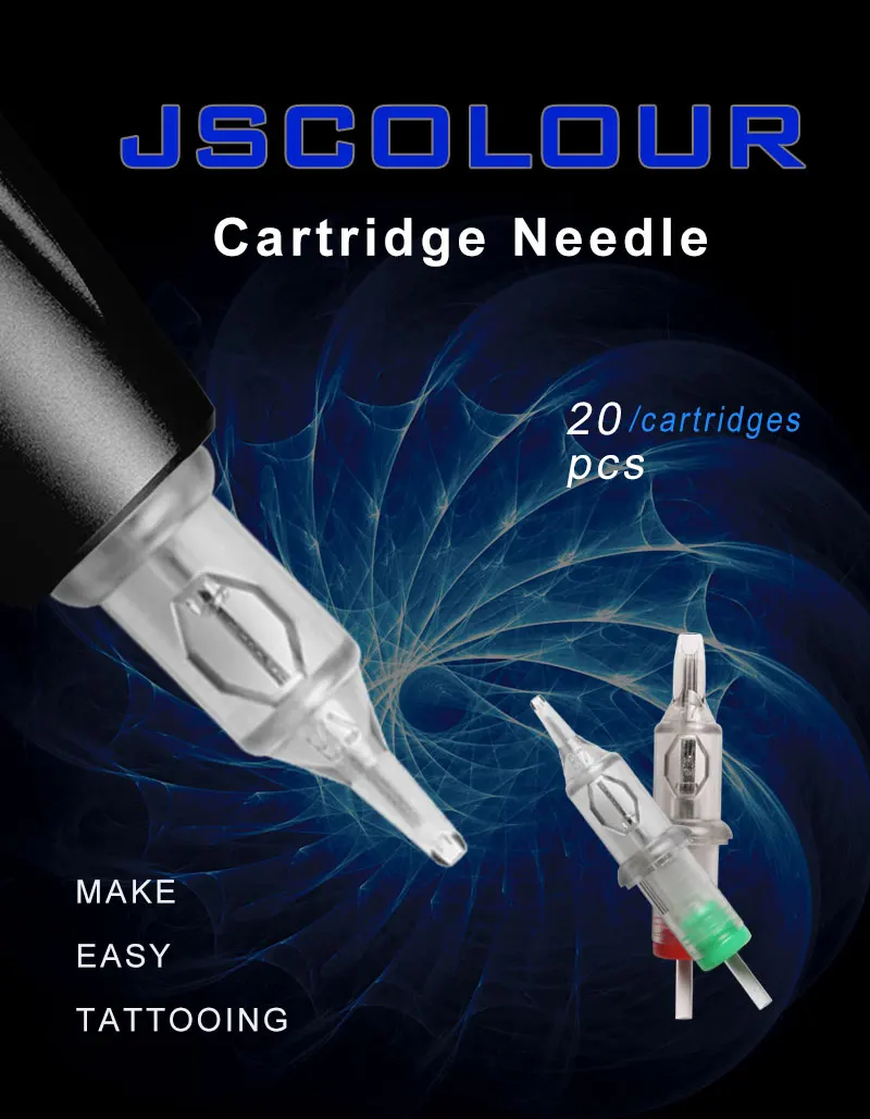 5/10X Safety Cartridge Needle RL/RS/M1/CM For Rotary Tattoo Pen Liner Shader Tattoo Needles For Cartridge Machine Tattoo Supplie