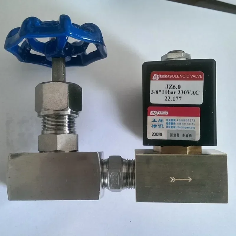 Solenoid valve for original JZ series direct-acting JZ6.0 rubber and plastic machine extruder