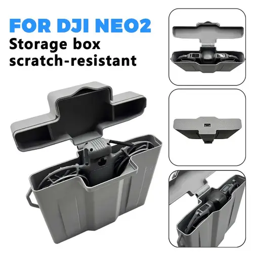Bolsa de almacenamiento para DJI NEO2, bolsa de almacenamiento para juego de vuelo, correa de hombro desmontable a prueba de golpes, anillo anticolisión, pegatina antideslizante