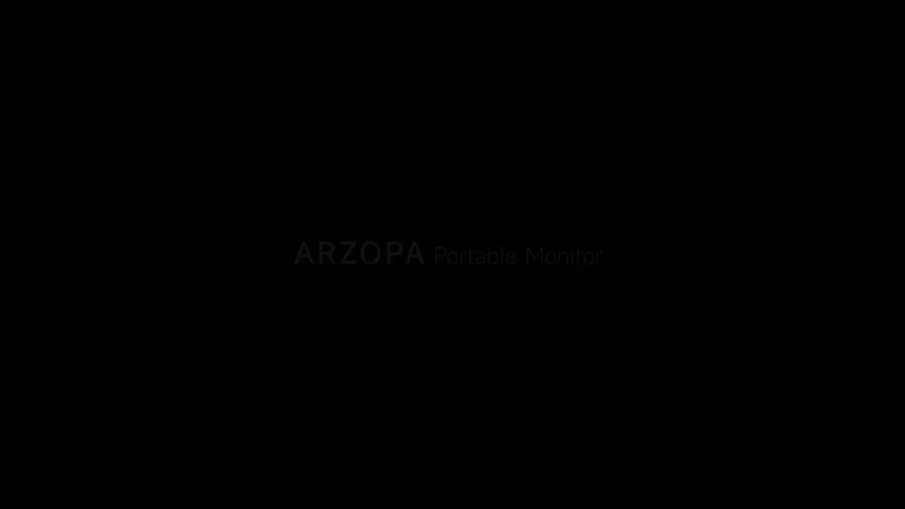 شاشة ألعاب محمولة ARZOPA مقاس 16.1 بوصة 144 هرتز 1080 بكسل FHD شاشة ثانية خارجية HDR للتبديل، Xbox، PS5، الكمبيوتر المحمول، Mac Z1FC
