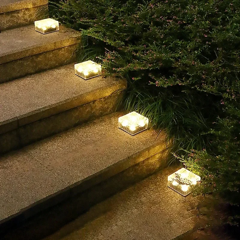 Factory Price IP65 Panel Light Solar Lighting LED Outdoor Light Cube Solar Garden Light