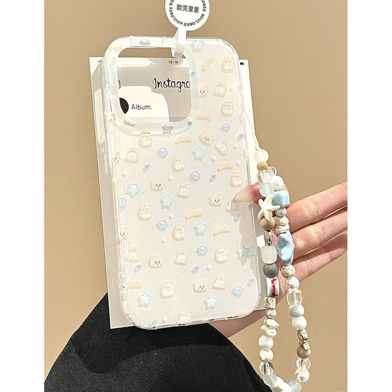 

Cartoon bear phone case suitable foriphone 16 pro max