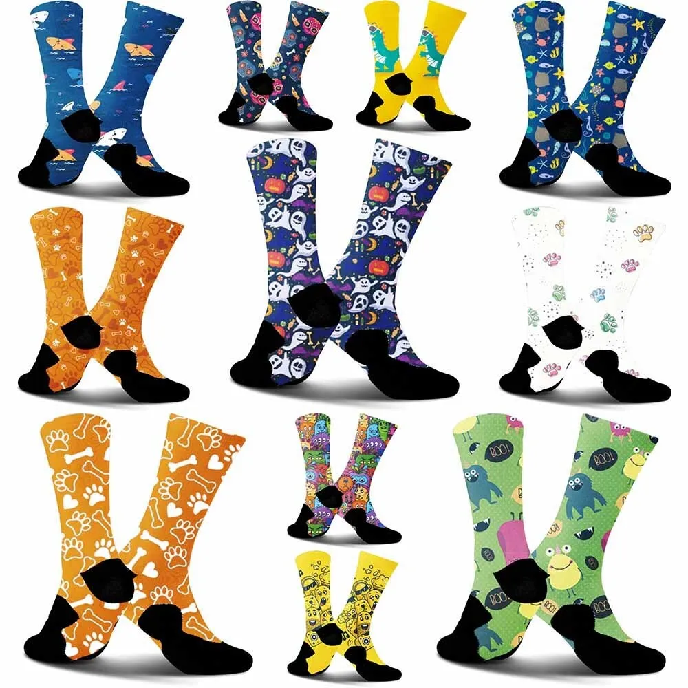 

Cycling fans' attention - grabber! Moisture - wicking, durable socks with cute fun elements. Instant cycling trend.