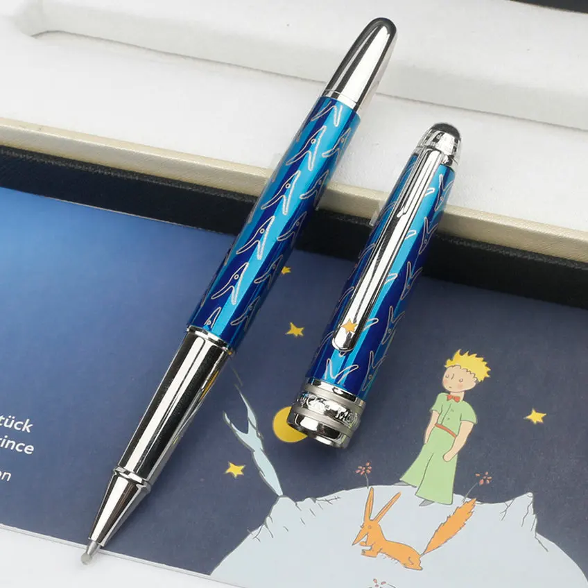 Special Edition Little Prince 163 MB Ballpoint Pen Luxury Business Rollerball Writing Ink Fountain Pens with Serial Number Cap