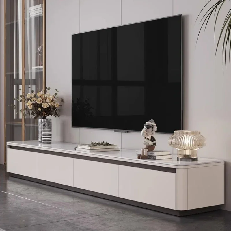 

White Minimalist Tv Stands Nordic Floor Soild Wood Display Tv Stands Small Family Modern Muebles Para Tv Entrance Hall Furniture