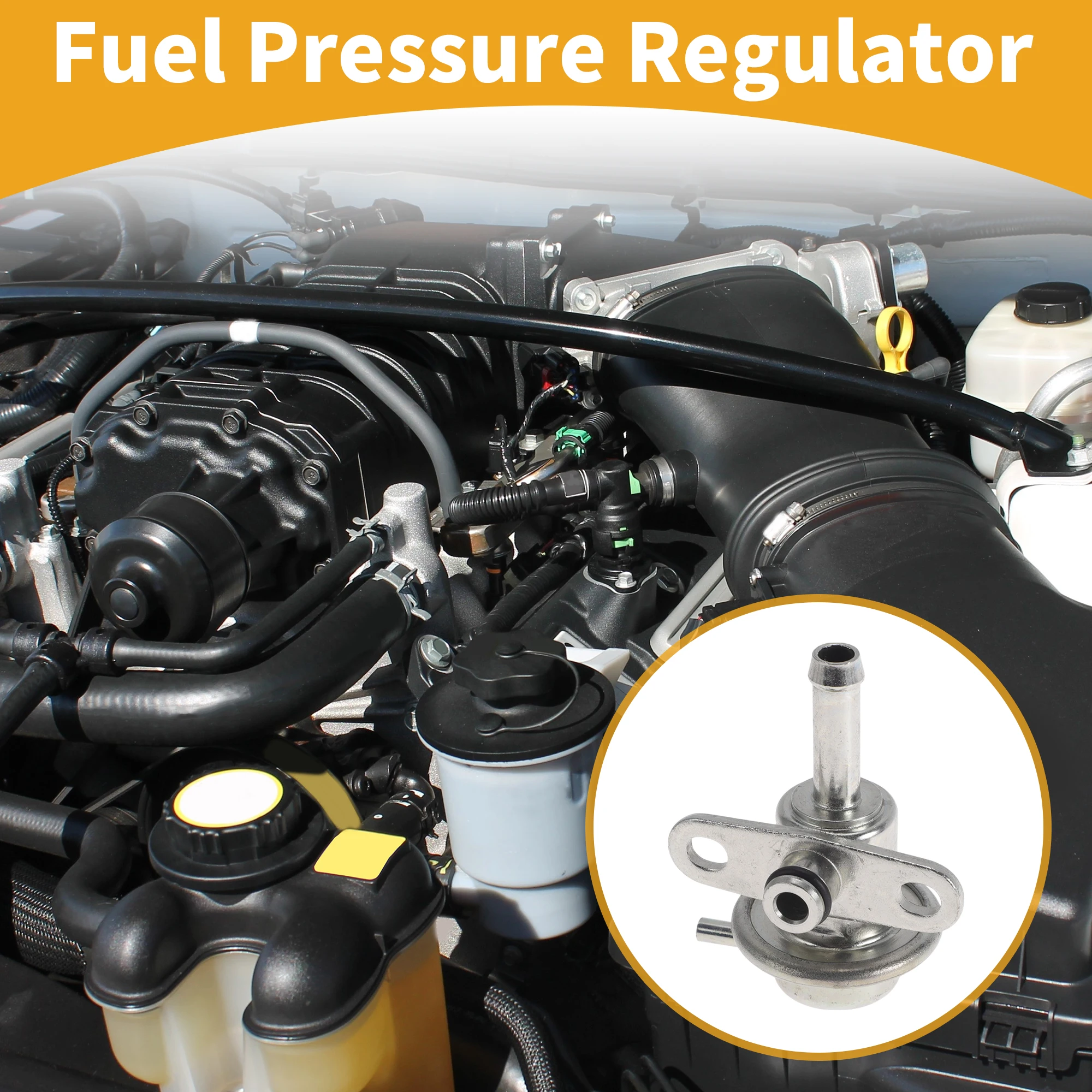 UXCELL Fuel Pressure Regulator Fuel Pump Regulator No.G60120180 for Mazda BT-50 2008
