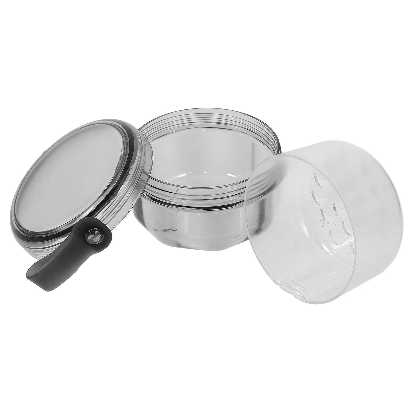 

Portable Retainer Case Denture Storage Box Wear-Resistant Breathable Travel Holder Compact Pc Material Container Case Small
