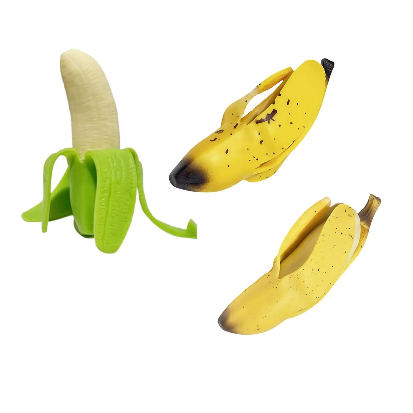 Banana Squeezing Toy Peeling Banana Cute Banana Fidget Toy for Holiday Party