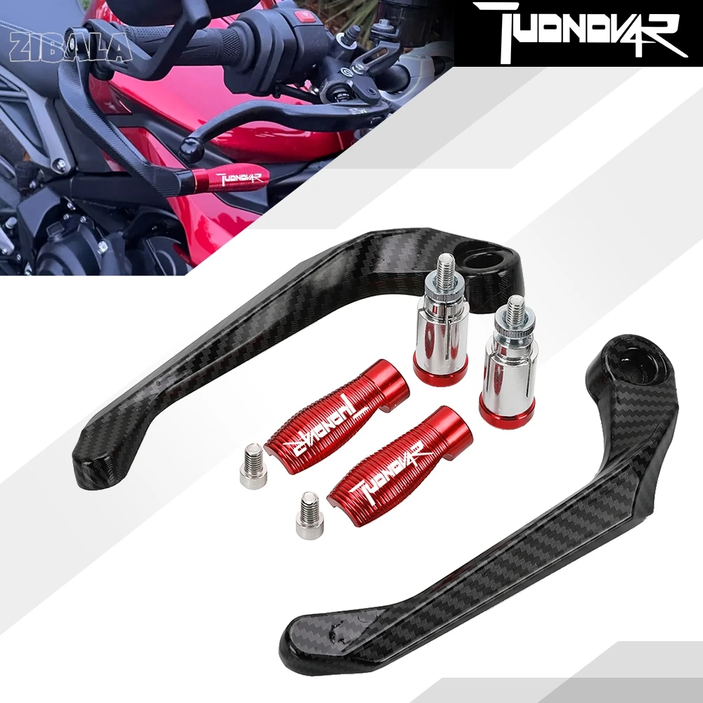 For Aprilia Tuono V4R 2017‑2026 Motorcycle Accessories CNC Aluminum Handlebar Brake Clutch Lever Hand Guard Handguard Protector