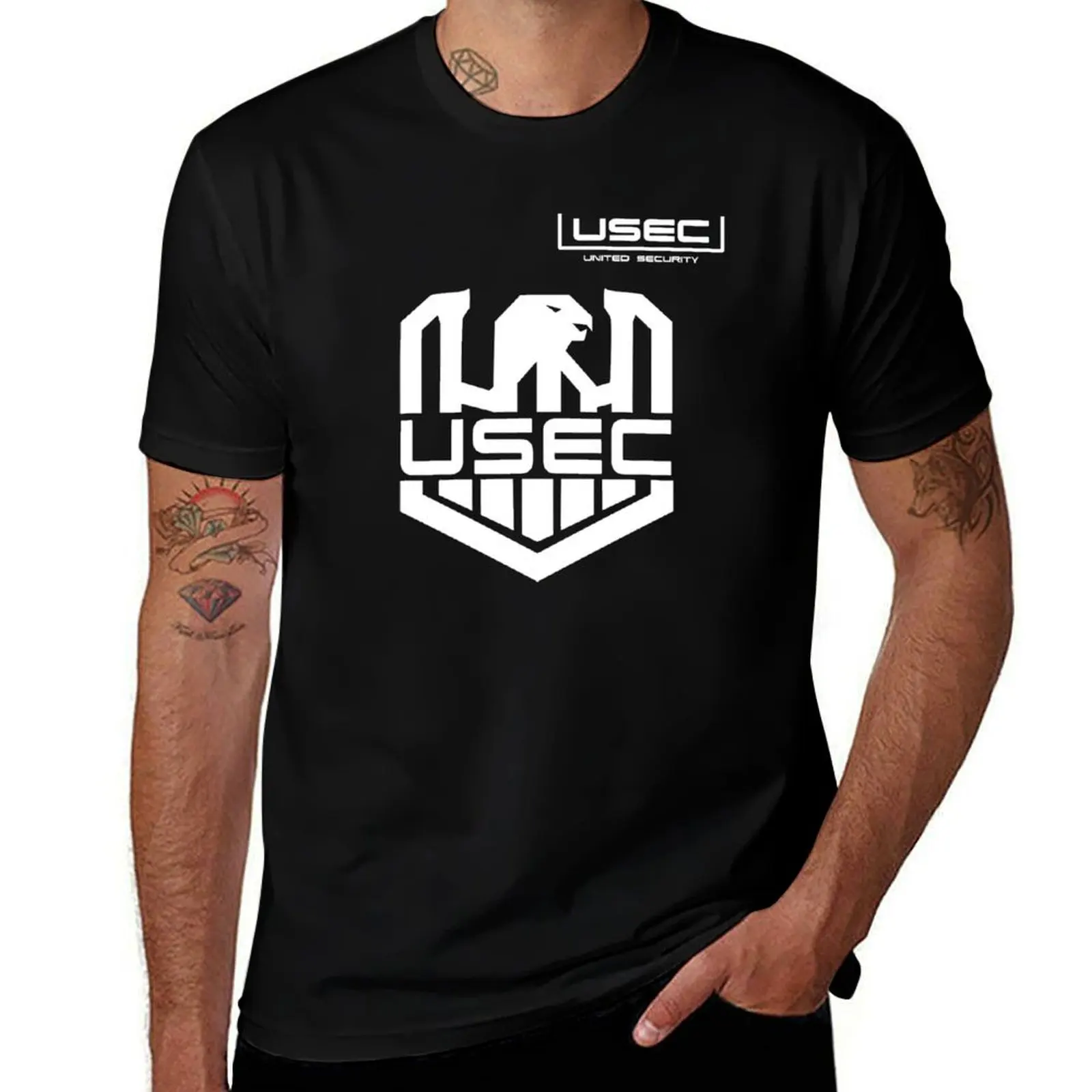 

Tarkov USEC logo T-Shirt t shirts for man cotton funny t shirt for man man t shirt cotton T-Shirt