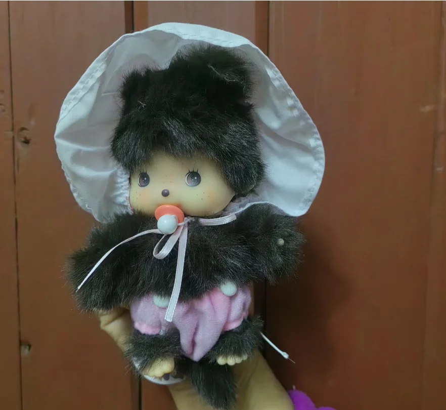 

New Fashion 15cm Monkey Plush Doll Super Cute School Bag Pendant For Children Girls Birthday Gift