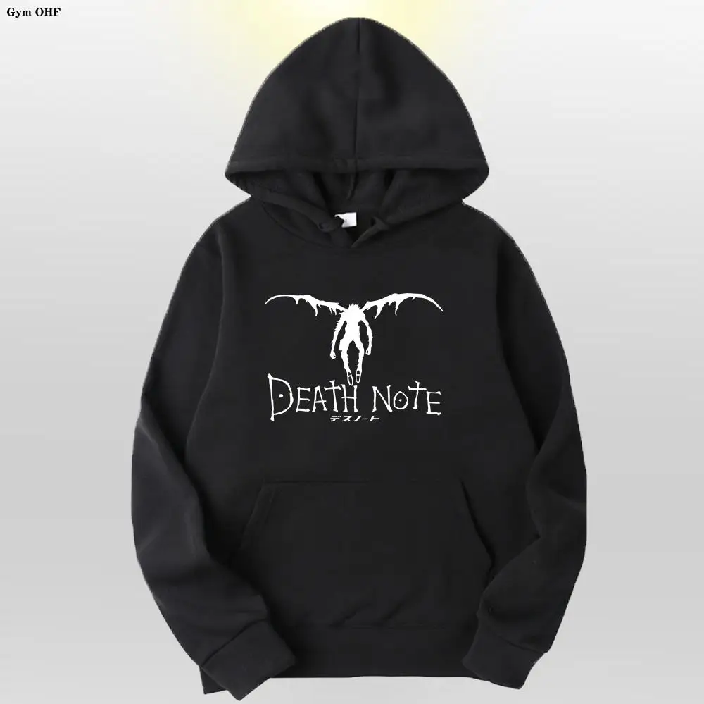 Sudadera con capucha de felpa estampada de estilo oscuro para hombre, sudadera informal unisex estilo Y2K para otoño e invierno.