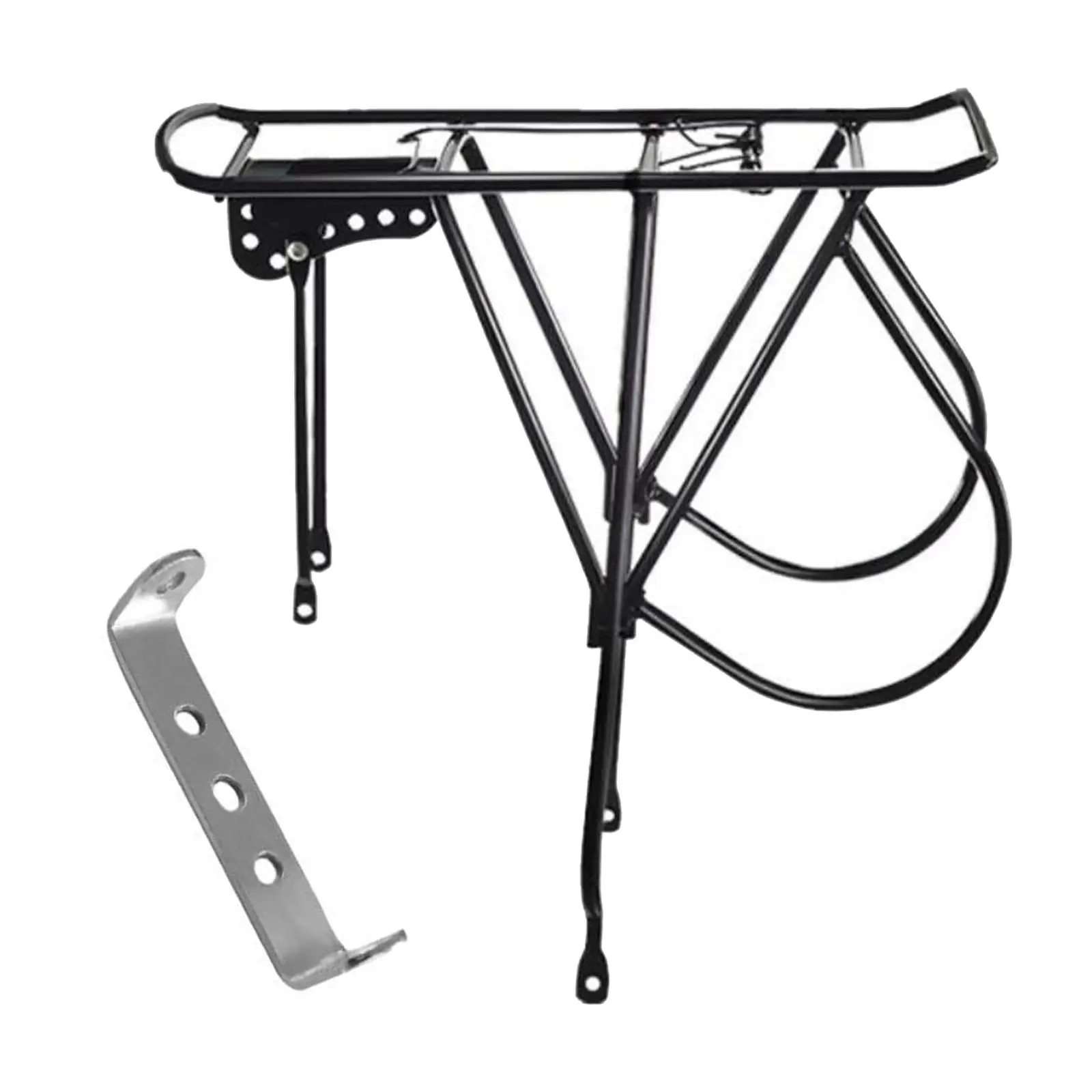 Rear Rack Mounting Hardware Luggage Holder Easy to Install Folding Bike Outdoor Shelf Bike Cargo Rack Pannier Rack