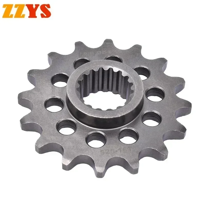 525-16T 525 16T 16 Tooth Front Sprocket Gear Staring Wheel Cam For BMW F800 GS Triple Black 12 F800GS Trophy F 800 GS F650GS SE