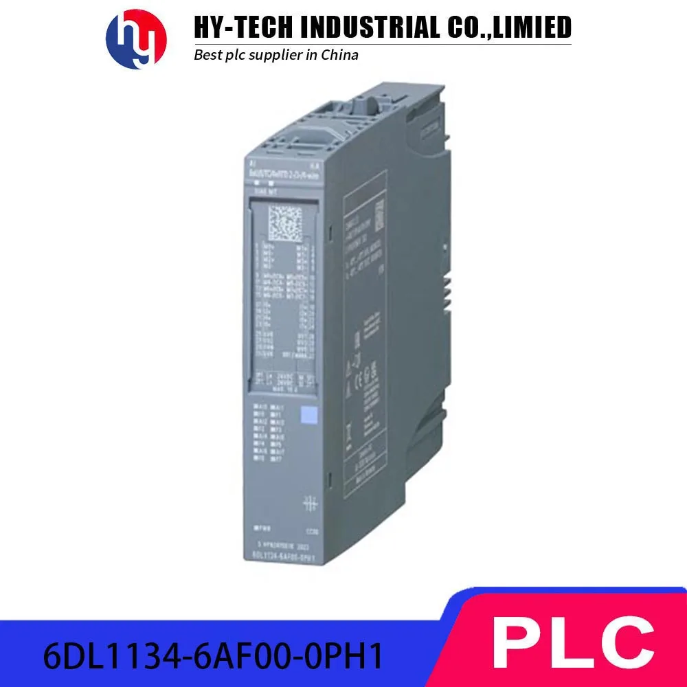 

Original Hy-Tech SIMATIC ET200SP HA AI 8xU/I/TC/4xRTD Module w/ H1/N0/H0 Terminals for PLC/PAC 6DL1134-6AF00-0PH1