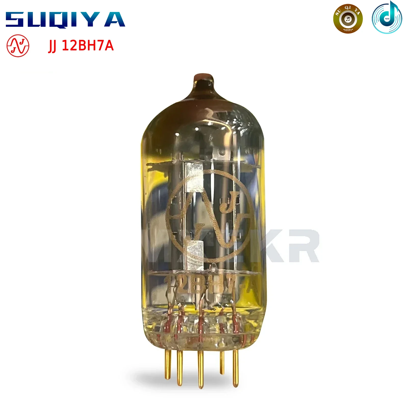 

JJ 12BH7-A 12BH7A Vacuum Tube Replace 12AU7 E80CC 12BH7 Tube Amplifier Kit Factory Matched Quad Genuine