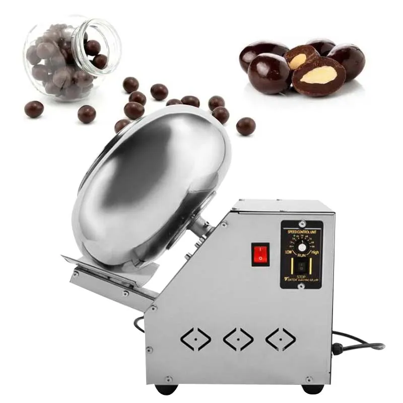 Sugar Coating Machine Small Sugar Film Coating Pan Machine For Tablet Chocolate Dragee Peanut