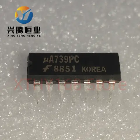 오리지널 UA739PC, UA739 DIP-14, 1 개